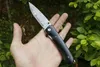 High Quality Small Damascus Pocket Folding Knife VG10-Damascus Steel Drop Point Blade Ebony Handle EDC Gift Knives