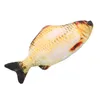 Electric High Simulated Fish Plush Toy, Various Styles, Vibrate& Make a Sound, Pet Cat Playing Toy, Ornament, for Xmas Kid Birthday Gift,4-2