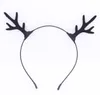 Decorações de Natal Rena Antlers Bandeira da cabeça Novidade Xmas crianças adultas vestido extravagante fantasia de cabelo animal peira de caband food gestão apresenta1