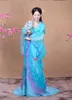 Kinesisk Traditionell Folk Dance Stage Wear Kvinnor Forntida Hanfu Klänning Oriental Stil Tang Dynasty Kostym Tjej Fairy Cosplay Apparel