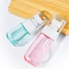 30ml 60ml 80ml 100ml plástico vazio garrafa protetível loção de loção de loção recipiente receable lotion cosméticos garrafas de xampu