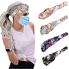 Mode Maske Stirnband Knopf Anti-Straffung Maske Halter Stirnband Headwrap Ohren schützen Maske Strap Extender Kopfbedeckung Haarband CCA12103