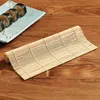 Yeni 1 adet suşi aracı bambu sarma hasırı DIY Onigiri pirinç rulo tavuk rulo el makinesi mutfak japon suşi yapımcısı araçları