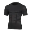 Hot Sale Skinny Shaper Body Building Fat Burn Bröst Tummy Shirts Corset Male Corrector Compression Position Vest