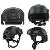 Équipement de plein air Tactique Rapide Airsoft Casque Paintabll Casque de Tir Protection de la Tête ABS IBH StyleNO01-021