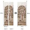 Modern Creative 3D Stereo Tree Mural Wallpaper vardagsrum sovrum Dörrklistermärke Konstdekor Pvc Självhäftande vattentät tapeter