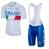 2019 equipo de ITALIA ciclismo mangas cortas jersey bib shorts conjuntos estilo de verano MTB bicicleta ropa transpirable hombres U51717