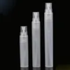 Transparent plastparfymflaska av högsta kvalitet 5cc 8cc 10cc mini spray påfyllningsbar atomiserare