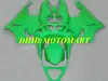 Motorfietsen kit voor Kawasaki Ninja ZX7R 97 99 00 03 ZX 7R 1997 2000 2003 ABS Green Backings Set KA02