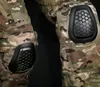 Tactical joelho e cotovelo pads de engrenagem protetora para G2 G3 G4 Combate Uniforme Paintball Hunting Airsoft Acessórios ao ar livre Top Quality