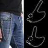 10 styles Style Street Femmes hommes Fashion Big Ring Key Chain Metal Wallet Chain Belt Long Punk Pant Jean Keychain Hiphop Jewelry2254092