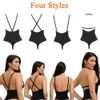 TAILLE SECRET Vrouwen Afslanken Shapewear Bodysuits Body Shaper String Shapewear Panty Bodysuit Slim Tummy Shapers Vest Ondergoed CX200624