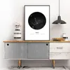 Constellation Nursery Wall Art Poster su tela Stampe Segno zodiacale Minimalista Pittura geometrica Immagini di decorazione per bambini nordici