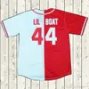 Lil Yachty #44 세일링 팀 야구 저지 스티 치트 보트 Ikon Red White NWT 유니폼 최고 품질
