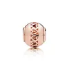 Nowa Moda Oryginalna 100% 925 Sterling Silver Pandora Studded Z Kamieniem Charm Koralik Fit Esencja Bransoletka DIY Mały Wisiorek Prezenty Biżuteria