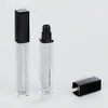 6ml Plastic Square Clear Lipgloss Bottles Empty Lip Gloss Tubes Liquid Lip gloss Lipgloss Refillable Bottles Containers Makeup pac9386103
