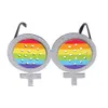 Doistty Gratis verzending Gay Pride Cosplay Prop Decoration Eyewear LGBT-accessoires Mannen en vrouwen Transgender Symbool Rainbow Bril