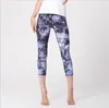 Nuovi pantaloni da yoga Indumento fitness da donna Stampato in 3D Sport da corsa Pantaloni da 7 minuti Pantaloni elasticizzati