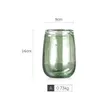 Simple modern creative home glass vase model room living room table coffee table TV cabinet flower arrangement decorative flower