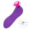 HIWUP Vagina Chupar vibrador Juguete sexual para mujer Lengua oral Succión para adultos Smoker Clitioner Stimulator Masturbator Erotic Toy T200715