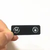 Originele elektrische scooter-knop Sticker voor Widewheel Pro Skateboard Vervangingsonderdelen Accessoires