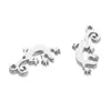 9 * 18mm Yeni Altın Gümüş Renk Paslanmaz Çelik Kertenkele Gecko Charms Takı DIY Yapımı için Hayvan Charms Aksesuarları Bulguları
