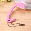 Mini Plastic Bag Hook Creative Clothes Purse Hanger Buckle Device Portable Table Chair Desk Brim Handbag Holder9213961