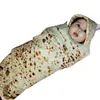 Outdoor Indoor Baby Säuglingsrunde Runde Burrito Form Schlafen Swaddle Wrap Decke Decken Decken