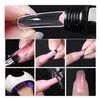 Nail Art Kits Manicure Set Extend Builder Finger Extension UV LED Acrylic Lamp Crystal Jelly4566578