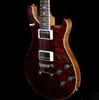 Wood Library 10 Top Quilt Top McCarty 594 Gitaar Wine Burst Custom 22 Flame Maple Neck Reed Smith 24 frets Elektrische Gitaar