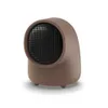 SOTHING Mini Warmbaby Fan Heater Desktop Warm Electronic Heater Cute Small Portable Warmer Machine for Winter Home Office Heater - white