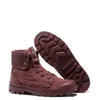 Palladium Boots Femmes hommes sport blanc rose rose noire camouflage hiver baskets entraîneurs de cheville taille Roman Taille 35452662809