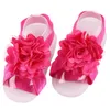 New Arrival kids Flower Sandals baby Barefoot Sandals Foot Flower Wristband Lace Foot Band Infant Girl Kids First Walker Shoes