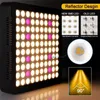 1200W LED crescer luz 300leds luzes de plantas de espectro completo AC85-265V três chips crescem luzes para plantas interiores flores de legumes