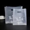 50pcs Thank You Plastic Gift Bags Plastic Shopping Bags Wedding Party Favor Retail Bag Candy Cake Wrapping293U