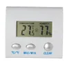Digitales LCD-Temperatur-Feuchtigkeits-Hygrometer-Thermometer, Thermo-Wetterstation, Termometro-Uhr