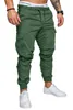 Mens Corredores Sweatpants Casual Homens Calças Macacões Calças Táticas Militares Cintura Elástica Calças De Carga Moda Calças Jogger