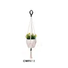 Plant Hanger Macrame Muur Opknoping Plant Mand Katoenen Touw Bloem Pot Houder Indoor Outdoor Balkon Decoratie Muur Art