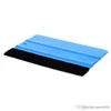 1PCS Winylowe narzędzia do pakowania folii winylowej Blue Scraper Squeegee z filcowym rozmiarem krawędzi 13cm8cm Stylowe naklejki Akcesoria 9264637