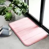 Hot 40*60cm Striped Bath Mat Bathroom Carpet Water Absorption Rug Shaggy Memory Foam Bathroom Mat kitchen Floor tapis salle de bain