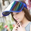 1 Summer Curling Top Sun Hat Riding Curling Sun Visor Cap Collapsible Cover Cap Visirs For Car Anti UV Light Cap Whole237M