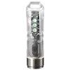 RovyVon A8 350LM Mini Keychain Light USB Laddning EDC ficklampa