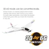 A800 5 canales 2,4G Control remoto planeador de ala fija, 78CM, juguete de avión educativo DIY, Material EPP resistente a impactos, regalos de Navidad para niños y niños