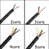 50 متر UL2464 26AWG 2 الأساسية 3core 4 5 جوهر جوهر معلب النحاس كابل الإشارة سلك 26 # القصدير والنحاس سلك شحن مجاني