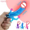 GSPOT VIBRADOR JELLY DILDO PENIS VIBRATOR G CLITORLIS DE CLITORES DE CLITORES MASSAGER Toy sexual para mulheres masturbador de velocidade única H7657408