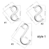 S hook multi-purpose S hook hanging flower pot basket kitchen hanger 68mm 75mm 85mm 100mm 120mm