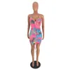 Zomer jurken hot koop sexy vrouwen sling jurk zomer bandage party avondkleding mouwloze dames club mini-jurk