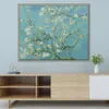 Handgeschilderde olieverf reproducties Almond Blossom Tree, 1890 door Vincent van Gogh Flower Art Painting for Dinning Room Decor