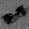 Accessoires pour enfants marque Cat Eye Sun Sunglasses mignon Baby UV400 LENS LES VERRES