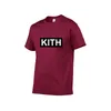 T-shirts pour hommes Vêtements Été Hommes Tshirt Kith Mode Femmes Robes Cool À Manches Courtes Col Rond Tee Hommes Designer Tshirt